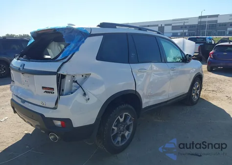 2023 Honda Passport Awd Trailsport из США, поврежденный, VIN 5FNYF8H63PB017685